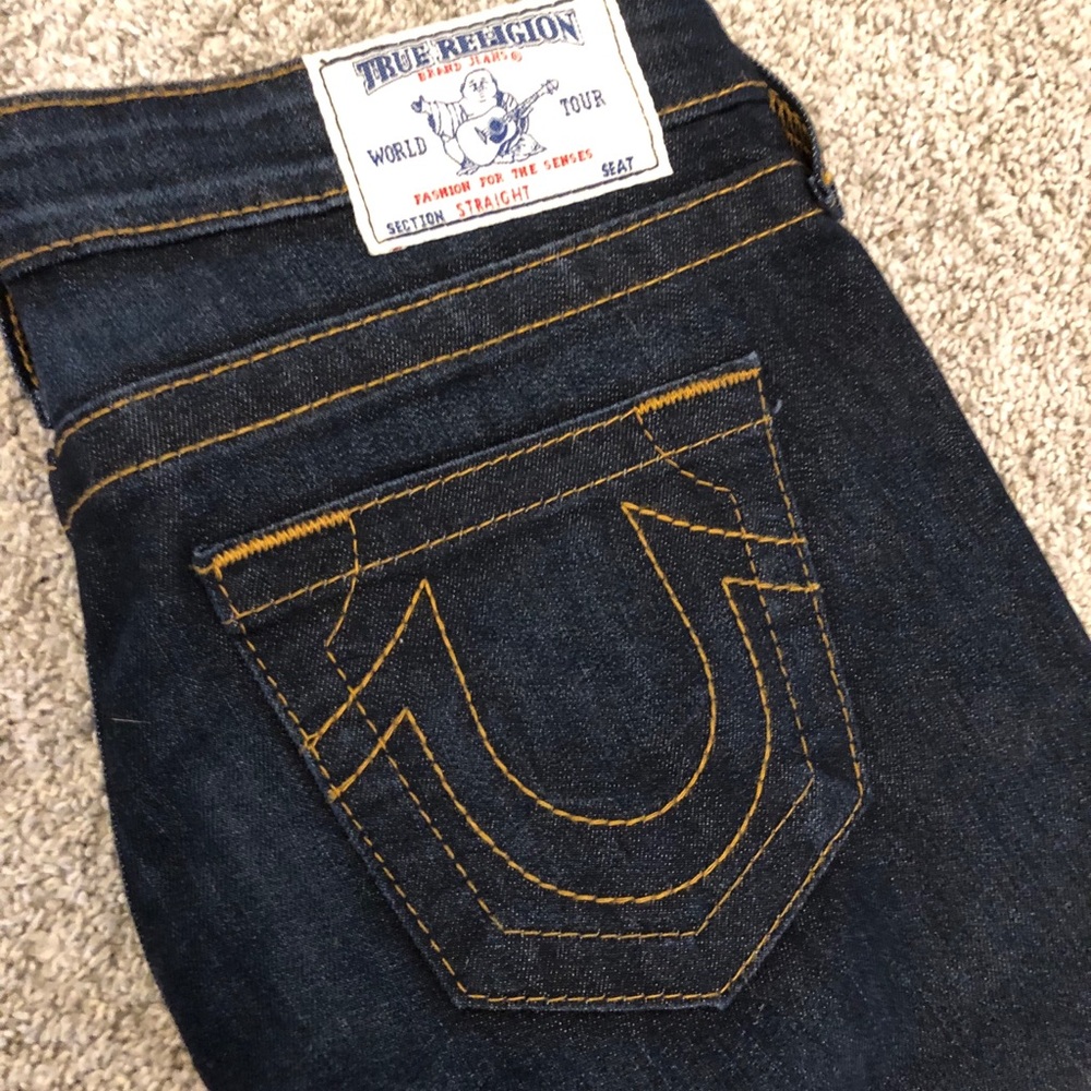 True Religion straight leg denim - Picture 2 of 4